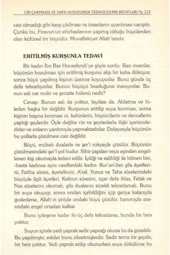 Cin Çarpması / Fetvalar - 3