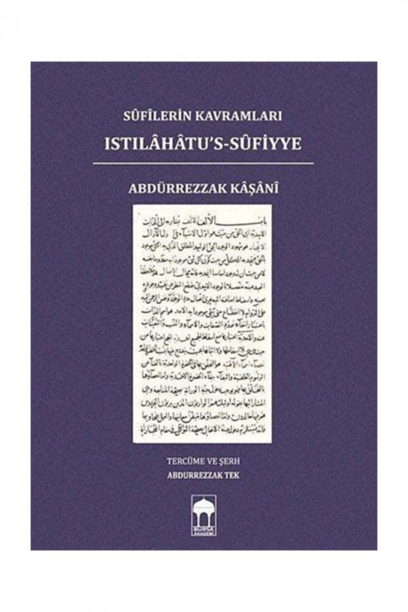 Sufilerin Kavramları Istılahatus-sufiyye