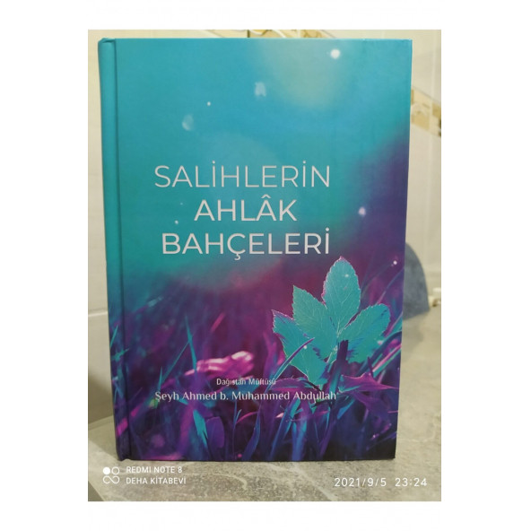Salihlerin Ahlak Bahçeleri, ciltli, ithal kağıt