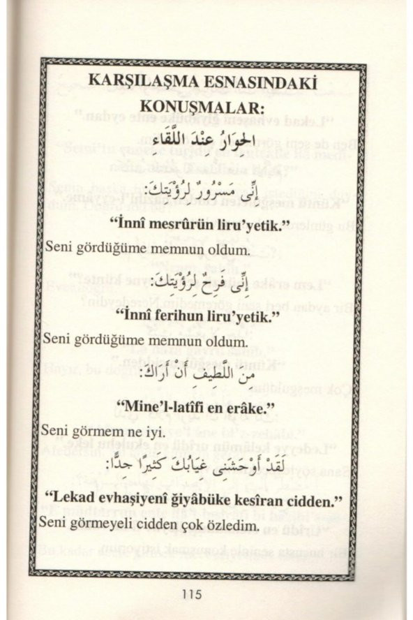 Pratik Arapça Konuşma Kılavuzu - Resim 3