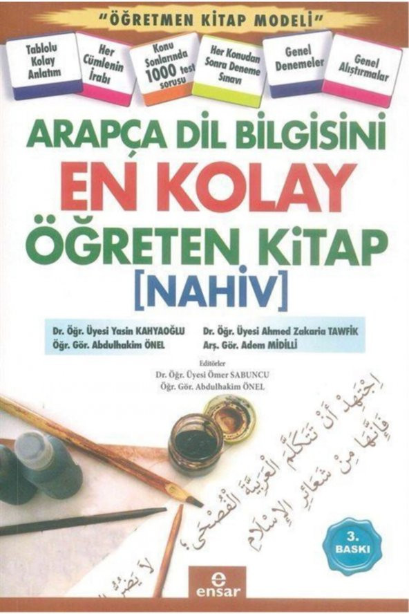 Arapça Dil Bilgisini En Kolay Öğreten Kitap (nahiv)