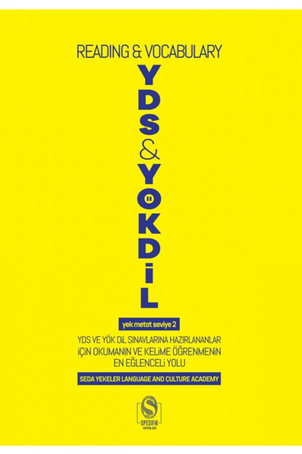 Yds Ve Yökdil  Reading Ve Vocabulary Spesifik