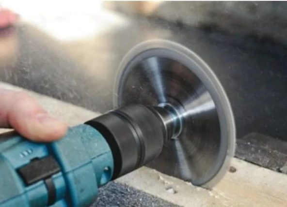 Emka Daire Testere Bıçağı Ahşap Kesme Testeresi 115 mm 40 Diş + Matkap Aparatı - 6