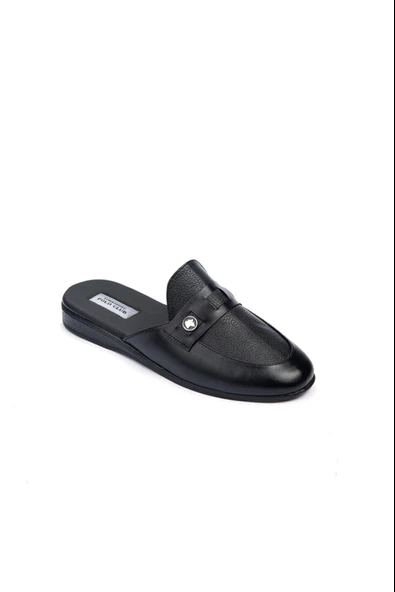 Polo Club 565 Erkek Siyah Ev Terliği - 2