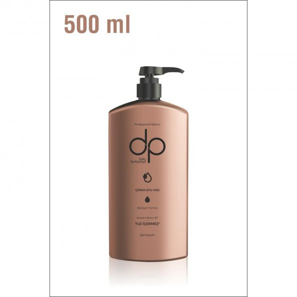 Dp Şampuan Keratin Çörekotu Özlü Tuzsuz 500 Ml