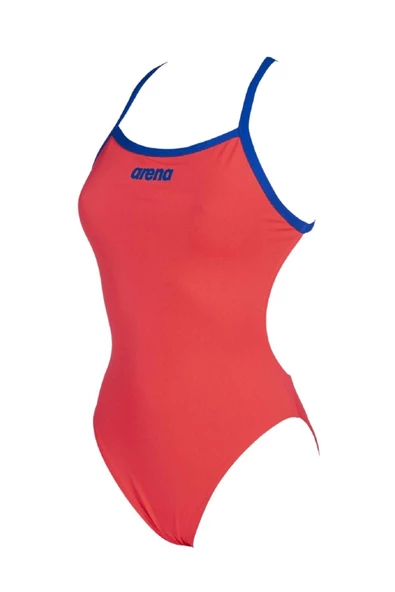 Arena W Solid Light Tech High Kadın Kırmızı Yüzücü Mayosu - 2
