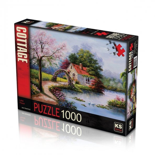 Ks Puzzle 11324  Lake House, 1000 Parça Puzzle