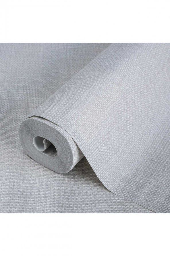 ADAWALL 7801 SERIE | KABA KETEN KUMAŞ DOKUSU DUVAR KAĞIDI (7801-1 : BEYAZ) - 2
