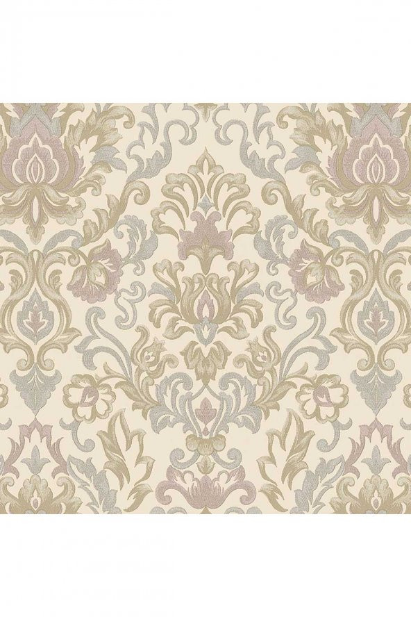 ADAWALL 5804 SERIE | ETKİLEYİCİ KLASİK ŞAM TASARIM DUVAR KAĞIDI İLE DUVAR KAĞIDI (5804-3 : BEJ, AÇIK, PEMBE, MOR)