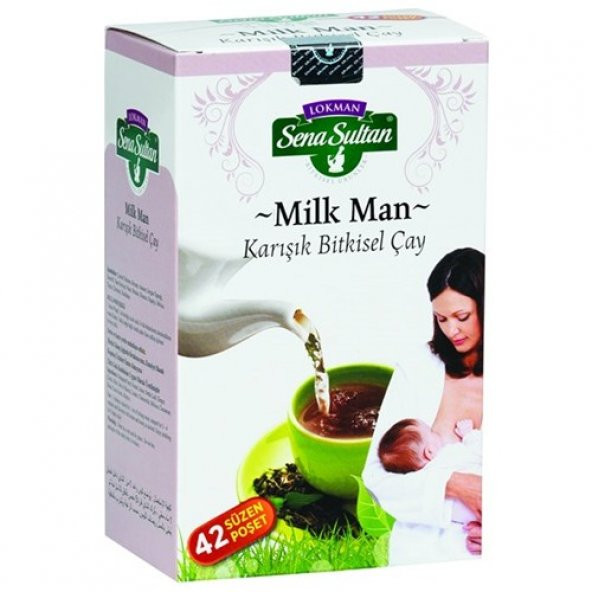 Lokman Sena Sultan Milk Man Karışık Çayı (84 Gr.) 42Li Süzen Poşet