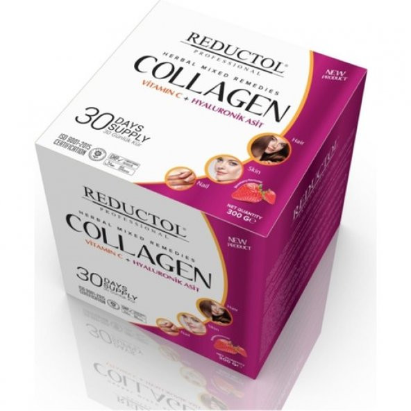 Reductol Collagen Kolajen Toz Vitamin C + Hyaluronik Asit 300 gr