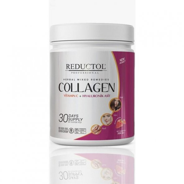 Reductol Collagen Kolajen Toz Vitamin C + Hyaluronik Asit 300 gr - 2