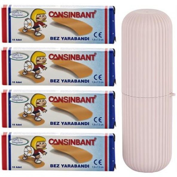 Cansınbant Kutulu 40 Ad Yara Bandı Seti 712504 - 2