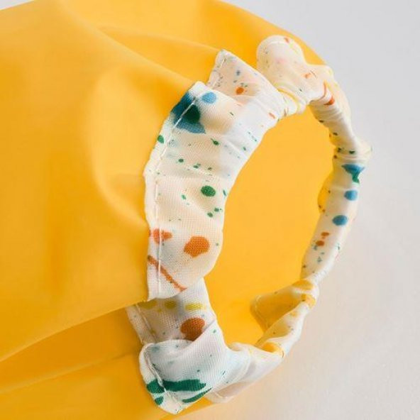 Çocuk Aktivite-Boyama Önlüğü IKEA Sarı Renk MeridyenDukkan 60 CM - 2