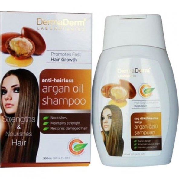 DermaDerm Argan Özlü Şampuan 300ml