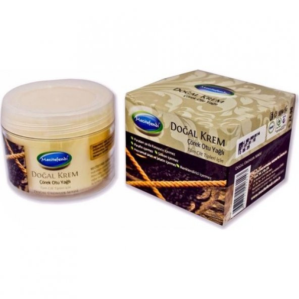 Mecitefendi Doğal Çörekotu Krem 100ml