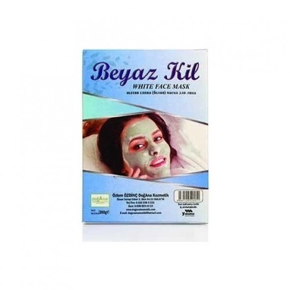 Doğana Kozmetik Beyaz Kil - Resim 3