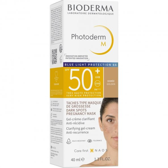 Photoderm M SPF 50+ Golden Jel Krem 40 ml