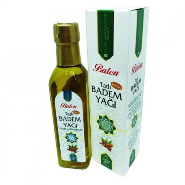 Balen Doğal Tatlı Badem Yağı 250 Ml
