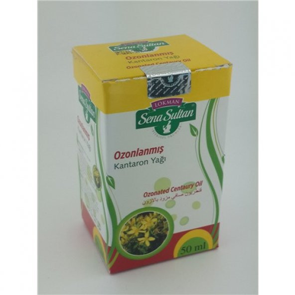 Lokman Sena Sultan Ozonlanmış Saf Kantaron Yağı (50 Cc.)