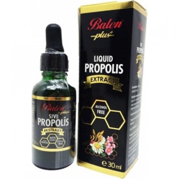 Balen Sıvı Propolis Extract 30 ml (Su Bazlı Alkolsüz  14.4 Propolis Extract) - 5