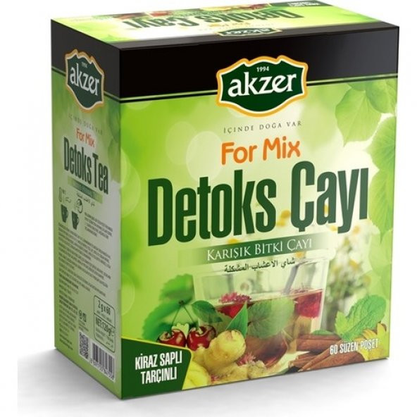 Akzer Formmix Detoks Çayı 60lı - 2