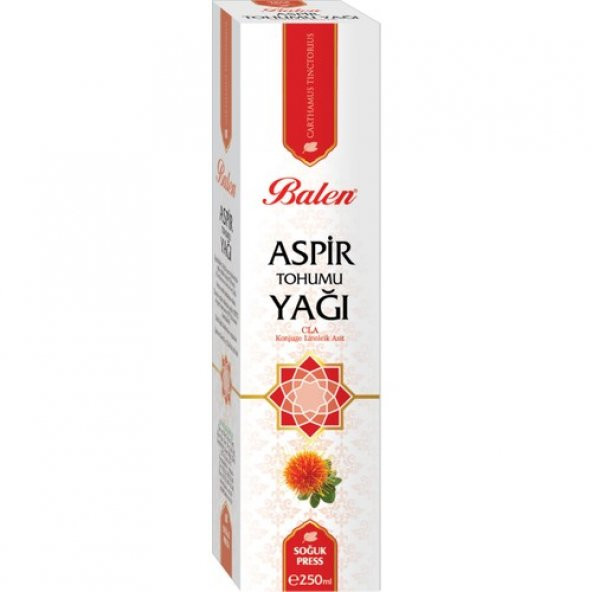 Balen Aspir Tohumu Yağı ( Soğuk Pres ) 250 ml - 2