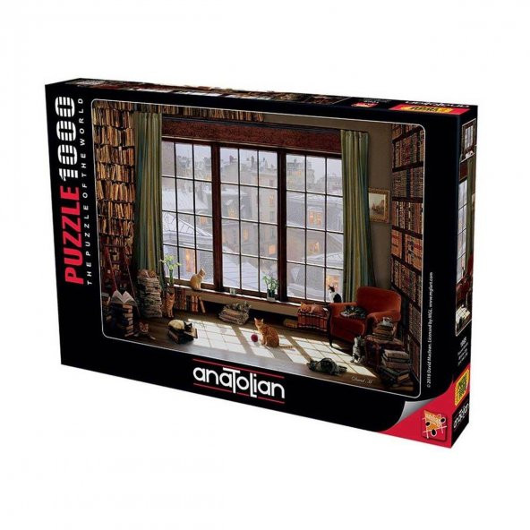 Anatolian Puzzle 1065 Pencere Kedileri / Window Cats 1000 Parça Puzzle