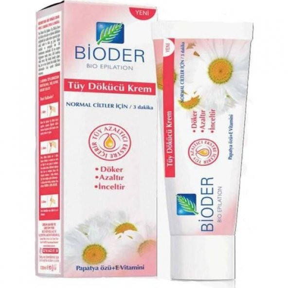 Bioder Tüy Dökücü Krem (Normal Ciltler İçin) 100 Ml - 2