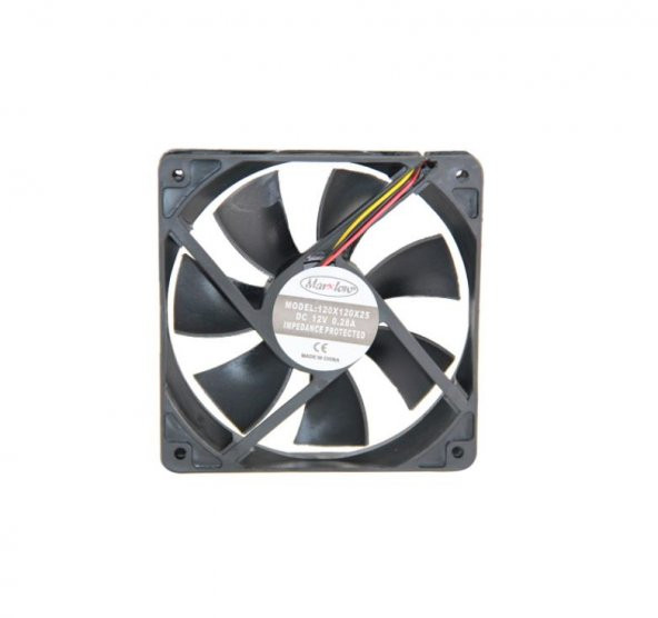 Marxlow 120x120x25 mm 12 Volt 0.28 Amper 3 Pin Fan