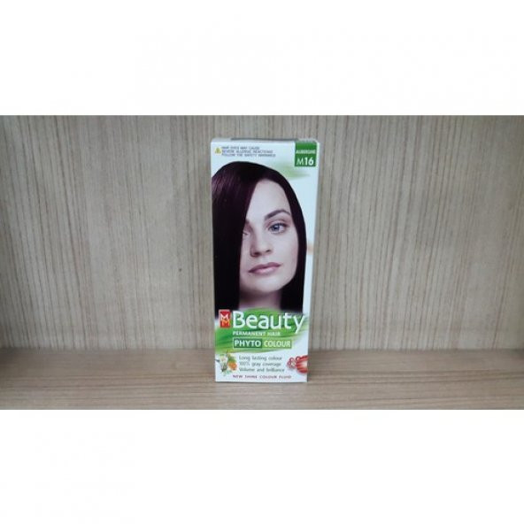 Mm Beauty Bitkisel Saç Boyası Patlıcan M16