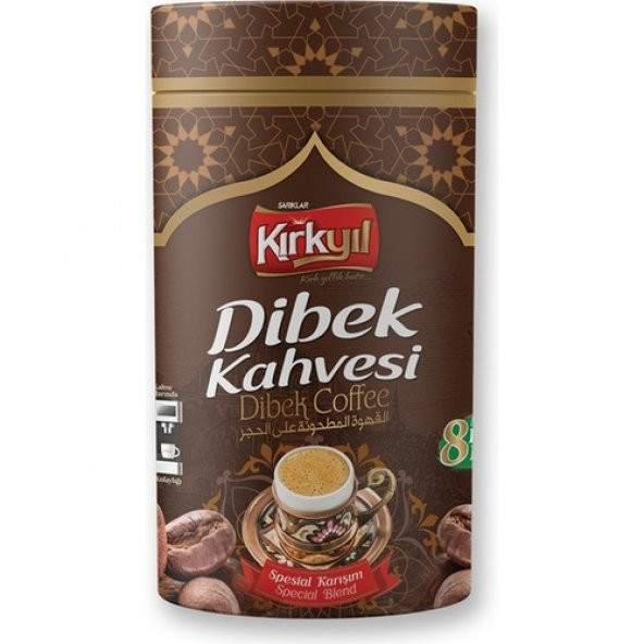 Kırkyıl Dibek Kahvesi 250 gr Silindir Kutu