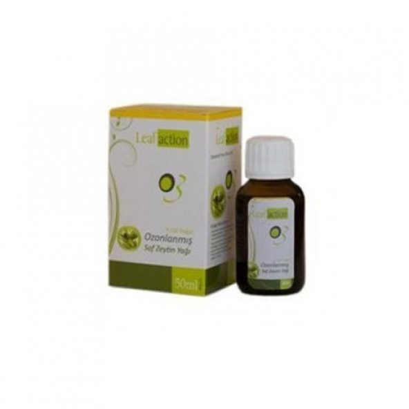 Leaf Action Ozonlanmış Zeytin Yağı 50 Ml