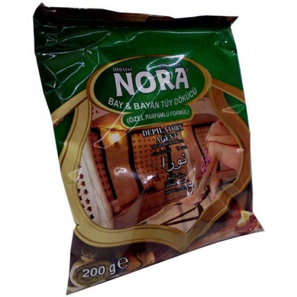 Nora Tüy Dökücü Toz Hamam Otu Bay Bayan TKRB.170-200 gr x 100 Paket - 3