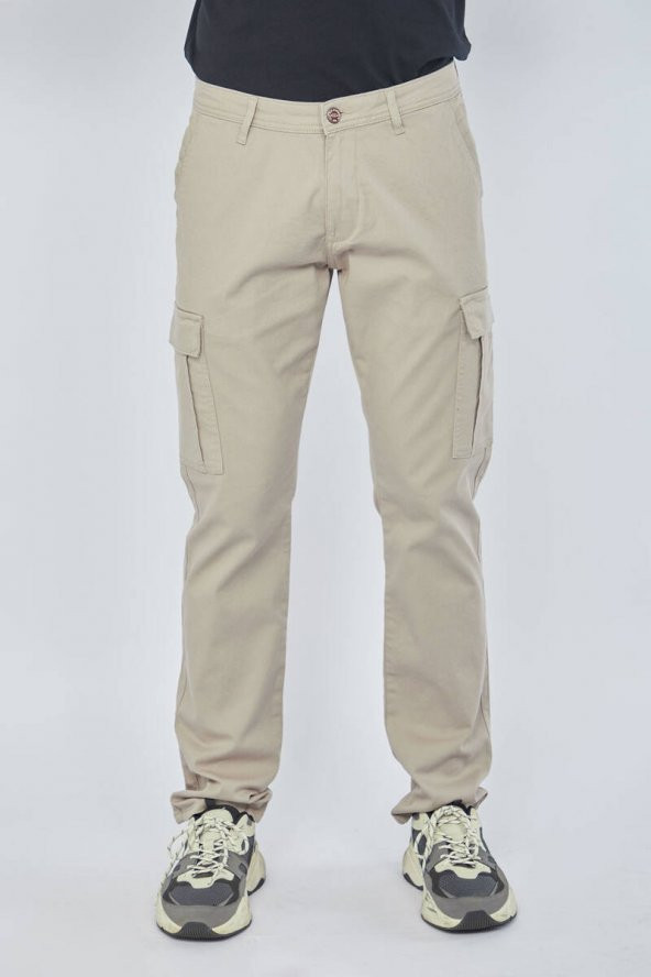 Erkek Madrid Jogger Pantolon Taş - 2