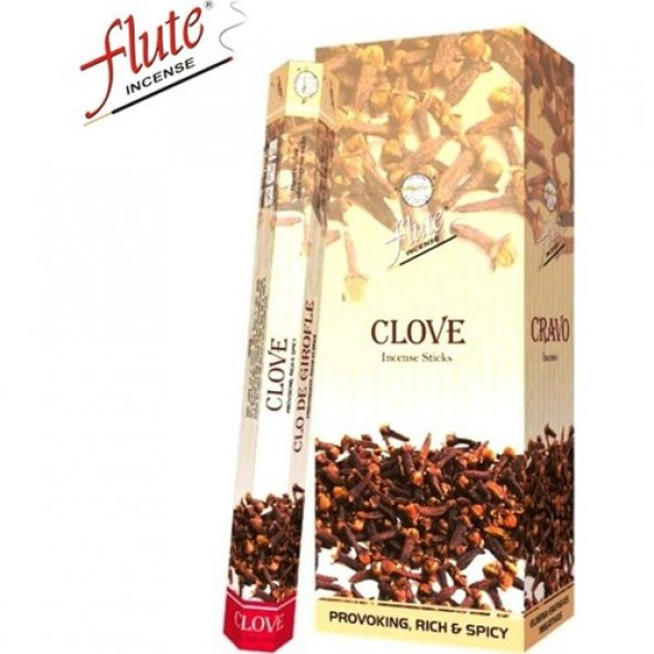 Flute Karanfil Tütsü 1 Kutu 6 x 20 Adet