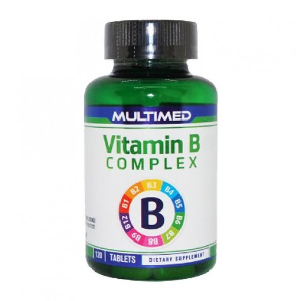 Multimed Vitamin B Complex 120 Tablet B Vitamini
