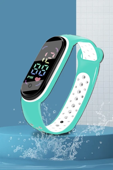 Dijital LED Çocuk Kol Saati 4-13 Yaş SPTK00020 - 1