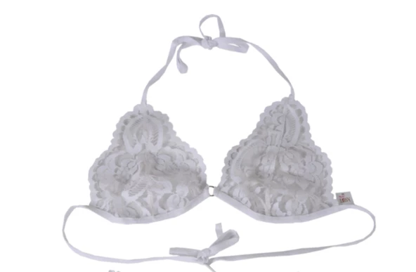 ASM0250 Bayan Beyaz Dantel Kristina Sütyen - 5