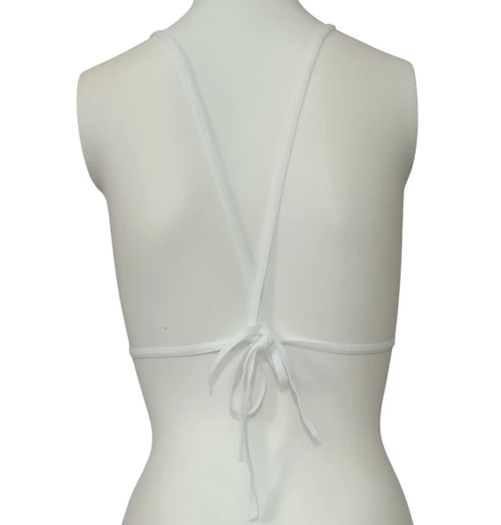 ASM0250 Bayan Beyaz Dantel Kristina Sütyen - 2