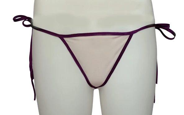 ASM0274 Bayan Mor İpli Renkli String