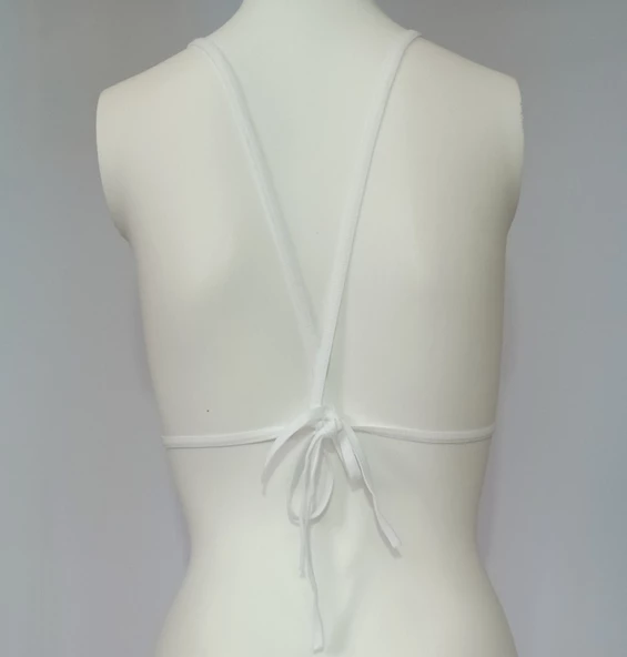 ASM0250 Bayan Beyaz Dantel Kristina Sütyen - 4