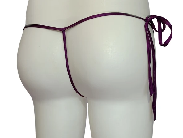 ASM0270 Bayan Renkli Özel Gün String - 3