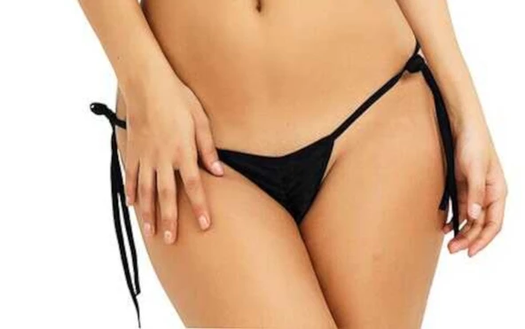 ASM0251 Bayan Siyah Mıcro Isabella String Tanga