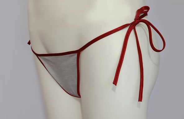 ASM0267 Bayan Renkli Özel Gün String - 5