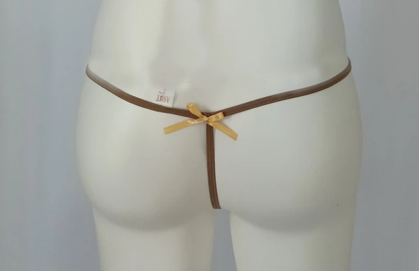 ASM0188 Bayan Ten Rengi İstanbul Lalesi Tanga String - 4