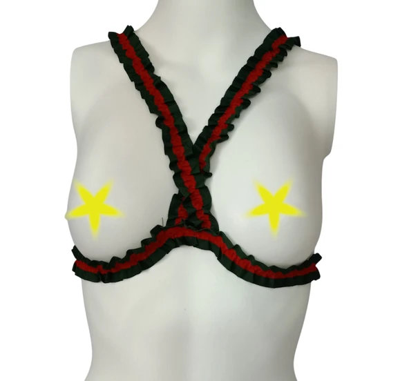 ASM0184 Bayan Guccili Özel Şerit Bustiyer Bralet Südyen