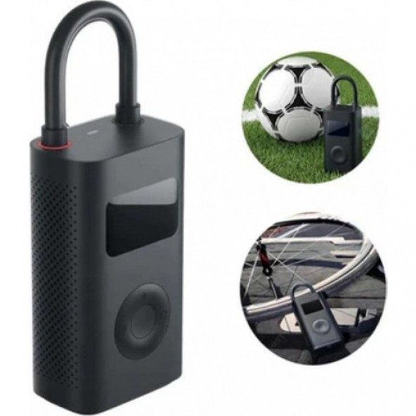 Xiaomi Mijia Mini MJCQ01QJ Hava Kompresörü Taşınabilir Şarjlı Siyah Xiaomi - Resim 4