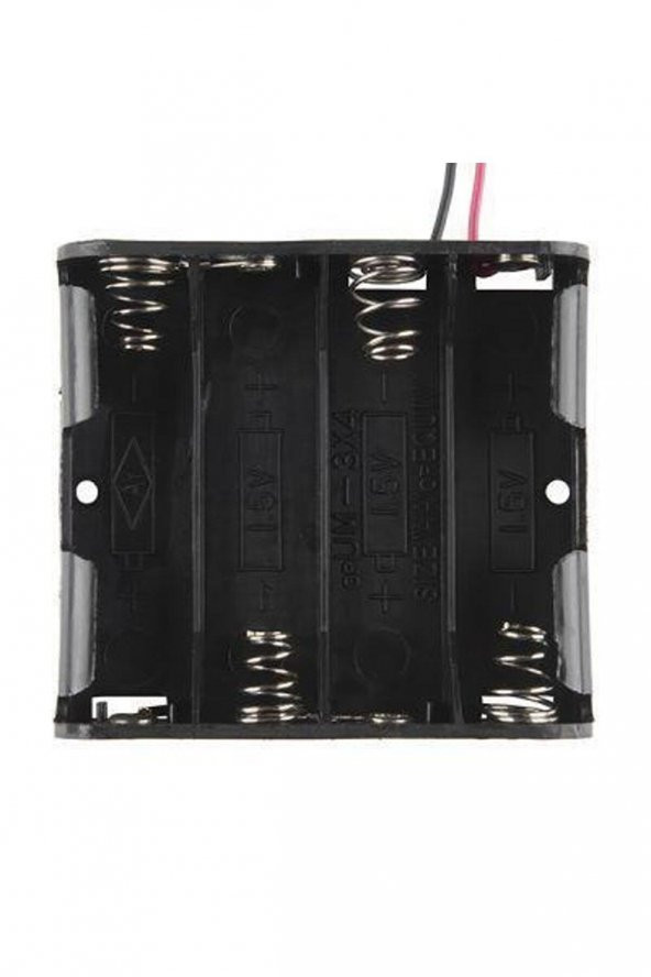 Aa Pil Yuvası 4lü Barrel Jack Çıkışlı - 2