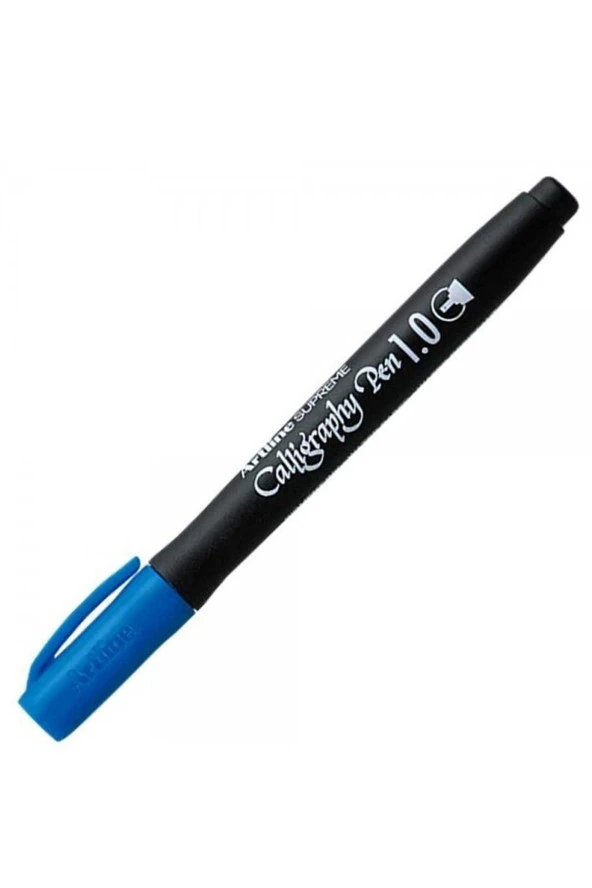 Artline Supreme Calligraphy Pen 1.0 Mavi (12 Li Paket)